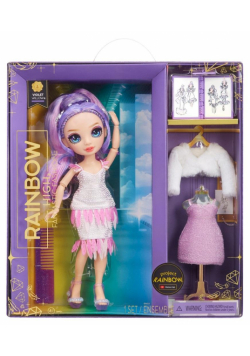 Rainbow High Fantastic Fashion Doll - Purple