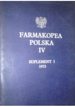 Farmakopea polska Suplement I