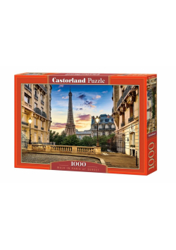 Puzzle 1000 Walk in Paris at Sunset CASTOR