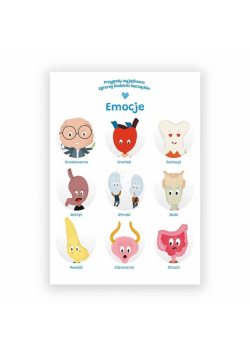 Plakat edukacyjny. Emocje A2