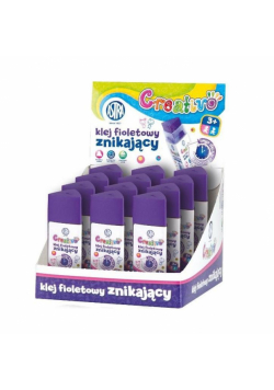 Klej Creativo znikający fioletowy 12g (12szt)ASTRA