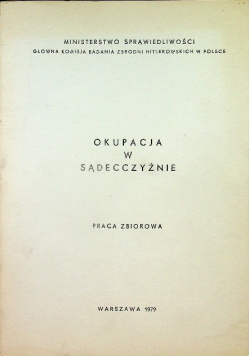 Okupacja w Sądecczyźnie