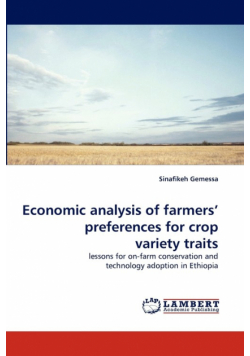 Economic analysis of farmers' preferences for crop variety traits