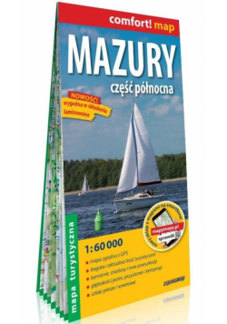 Comfort! map Mazury cz. północna 1:60 000 w.2021