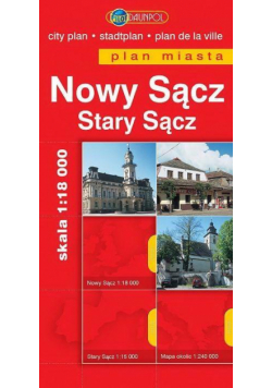 Nowy Sącz. Plan Miasta DAUNPOL BR