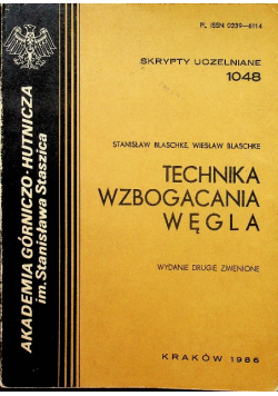 Technika wzbogacania węgla