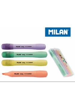 Zakreślacz Sway pastel etui 4 kolory MILAN