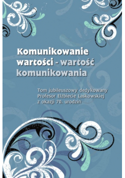Komunikowanie wartości wartość komunikowania