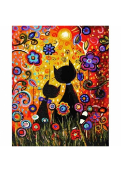 Malowanie po numerach - Magia kolorów 40x50cm