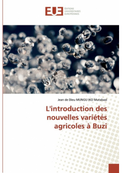 L'introduction des nouvelles variétés agricoles à Buzi