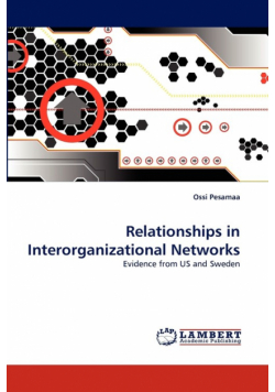 Relationships in Interorganizational Networks