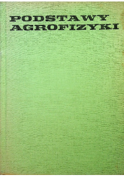 Podstawy agrofizyki