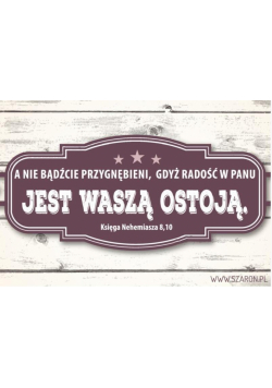 Magnes na lodówkę - A nie bądźcie przygnębieni