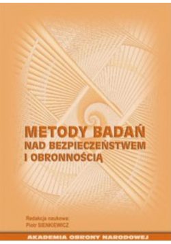 Metody badań nad bezpieczeństwem i obronnością