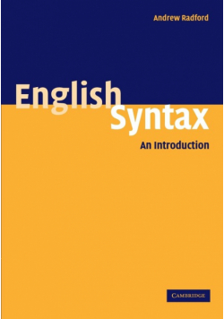 English Syntax
