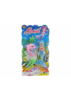 Lalka syrenka z akcesoriami mini 7cm