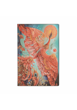 Kalendarz Paperblanks 2024 Firebird Mini tygodniowy HOR Flexi