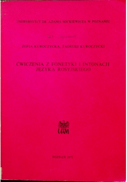 Ćwiczenia z fonetyki i intonacji języka rosyjskiego