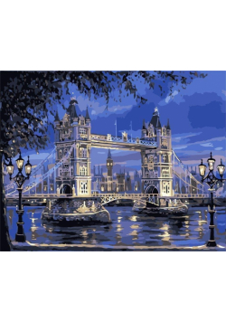 Malowanie po numerach - Tower Bridge 40x50cm