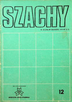 Miesięcznik Szachy nr 12