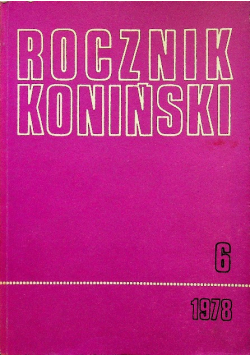 Rocznik koniński 6