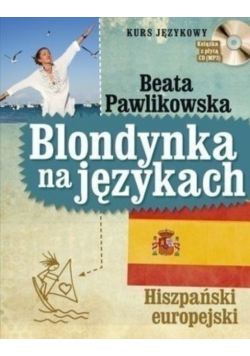 Blondynka na językach Hiszpański z europejski z CD