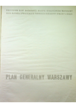 Plan generalny warszawy