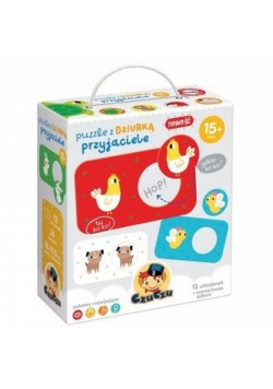Puzzle z dziurką Przyjaciele 15m+