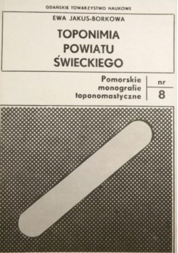 Toponimia powiatu świeckiego