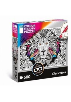 Puzzle 500 3D Color Teraphy Lew