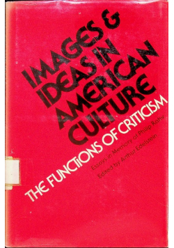 Images ideas in american culture the functions of criticism