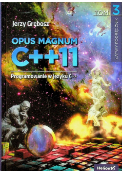 Opus Magnum C + + 11 Tom 3