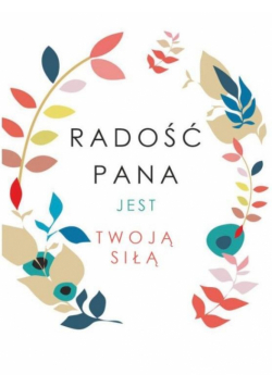 A Kartka składana - Radość Pana ST
