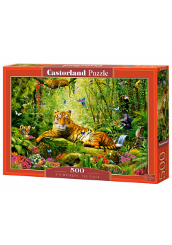 Puzzle 500 His Majesty, the Tiger