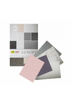 Blok effect Luxury Silver 150-230g HAPPY COLOR