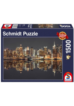 Puzzle 1500 Nowy Jork nocą