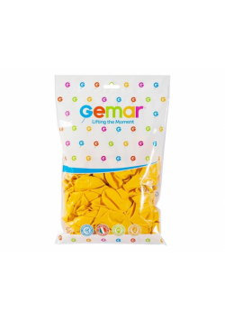 Balony pastelowe ciemnożółte 30cm 100szt