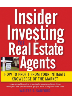 Insider Investing for Real Estate Agents