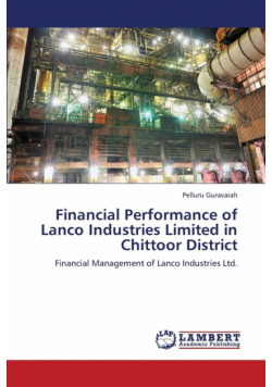 Financial Performance of Lanco Industries Limited in Chittoor District