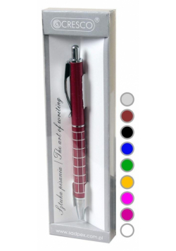 Długopis metalowy MASTER w etui GB