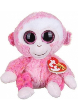 Beanie Boos Ruby - Różowa Małpka