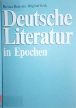 Deutsche Literatur in Epochen