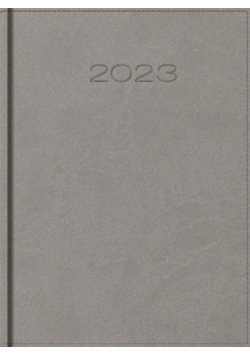 Kalendarz 2023 A5 dzienny vivella szary
