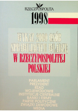Wykaz 2000 osób sprawujących władzę w Rzeczypospolitej Polskiej 1998