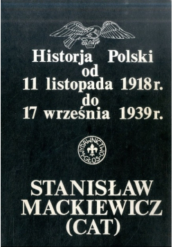Historja Polski od 11 listopada 1918 do 17 września 1939