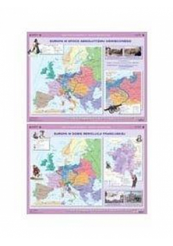 Mapa - Historia. Europa w epoce absolutyzmu...