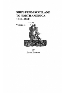 Ships from Scotland to North America, 1830-1860