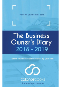 Balance Books Diary 2018/2019