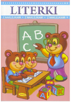 Literki z naklejkami