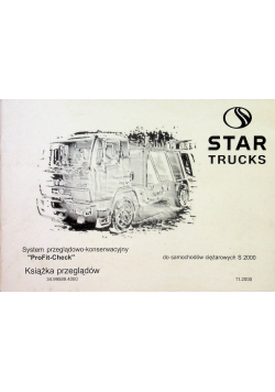 Star trucks  ksiązka przeglądów